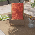 MAUI Cotton fabric for sunbed - Terracotta (frame sold separately) - Image 2