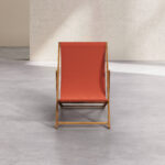 MAUI Cotton fabric for sunbed - Terracotta (frame sold separately) - Image 8