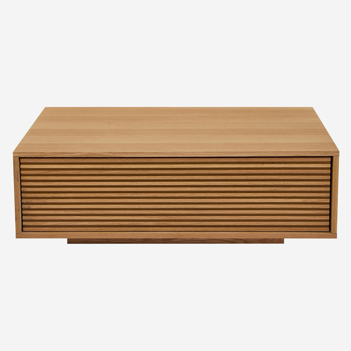 MAX Τραπεζάκι σαλονιού με αποθηκευτικό χώρο από ξύλο δρυός - Φυσικό - Image 3