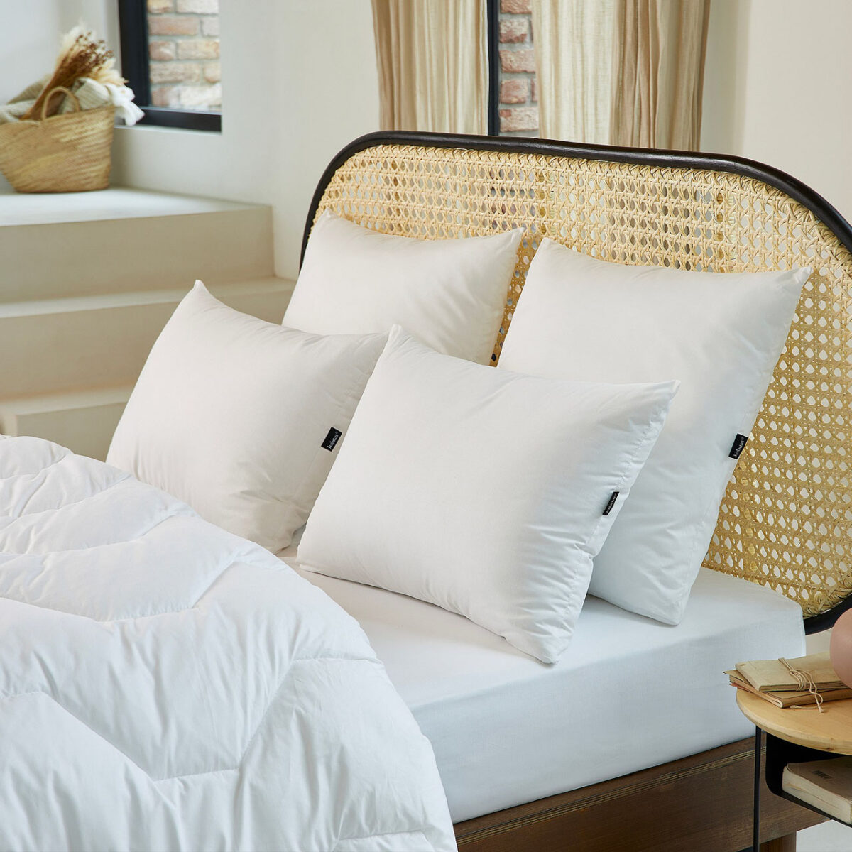 SOUFFLE DE LIN Μαξιλάρι από συνθετικό υλικό - 550 g - 50 x 70 cm - Image 2