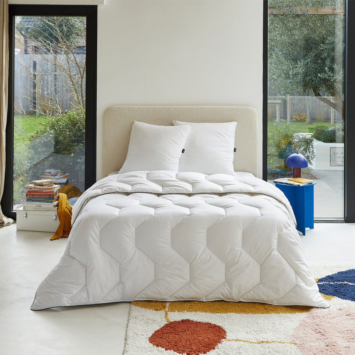 SOUFFLE DE LIN  Mαξιλάρι από συνθετικό υλικό - 550 g - 65 x 65 cm - Image 2