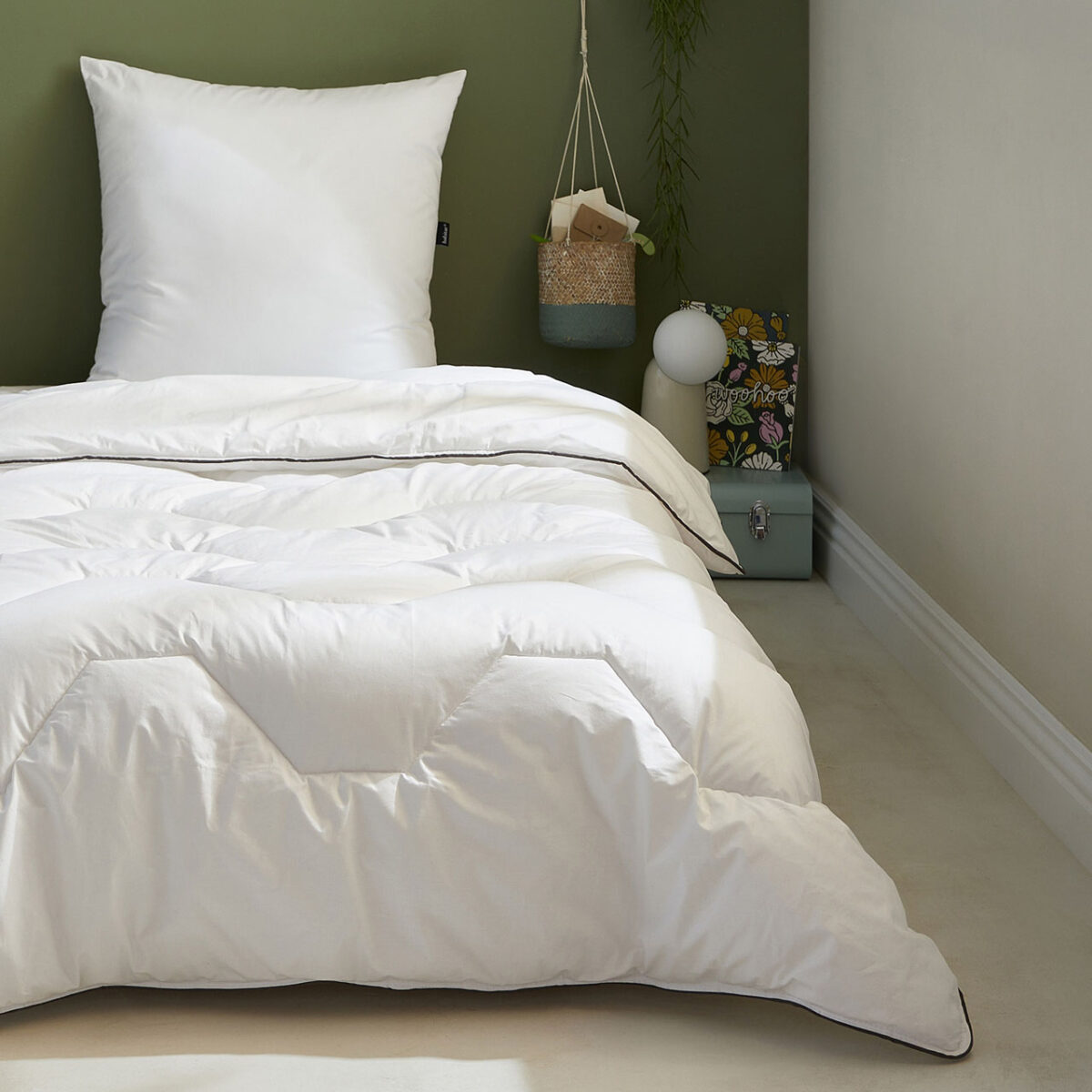 SOUFFLE DE LIN πάπλωμα μέτριας θερμοκρασίας- 300 g/m²-  βαμβάκι 140x200 - Image 2