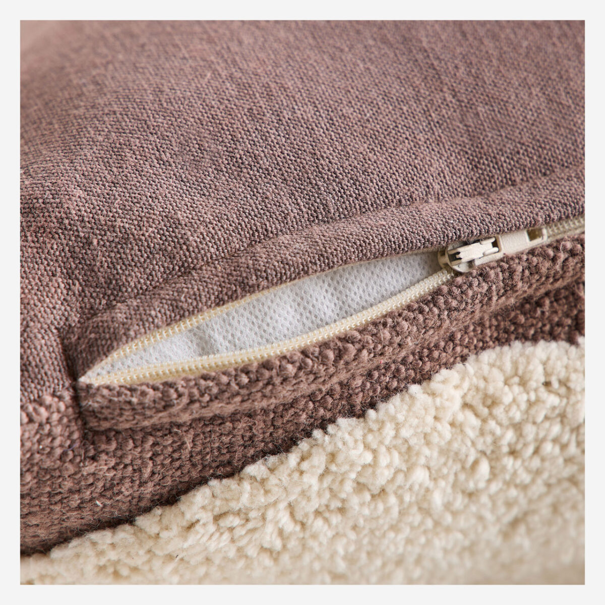 ANOUK μαξιλάρι καφέ 45x45 - Image 4