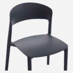 FARAYA καρέκλα από πολυπροπυλένιο - Ανθρακί- Σχεδιασμός: Favaretto & Partners - Image 4