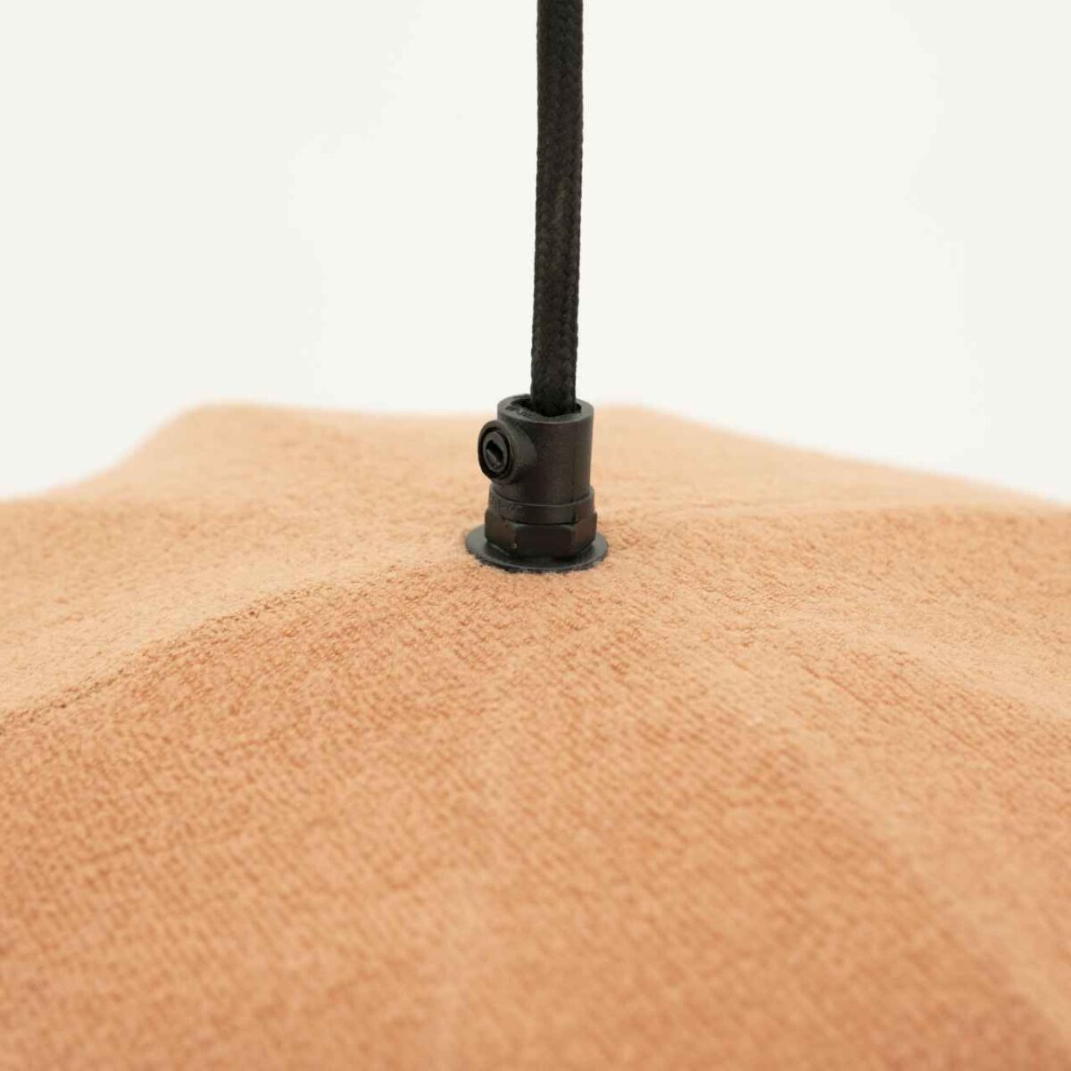 VINTA terracotta φωτιστικό οροφής από ύφασμα 42x40x25 cm - Image 2