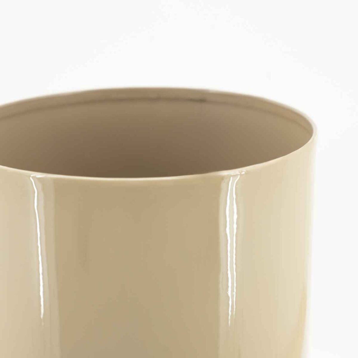 Orbs κρεμ μεταλλικό φωτιστικό - 20x20x59 cm - Image 2