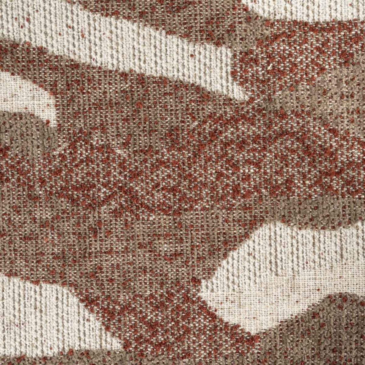 RYTM  red σκαμπό πουφ ζακάρ  70x70x34 cm - Image 2