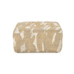 RYTM taupe σκαμπό πουφ ζακάρ  70x70x34 cm