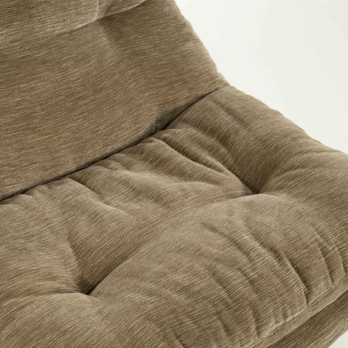 MOSA taupe swivel armchair - 84x74x84 cm - Image 7
