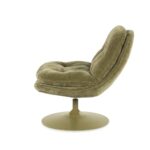 MOSA green swivel armchair - 84x74x84 cm - Image 2