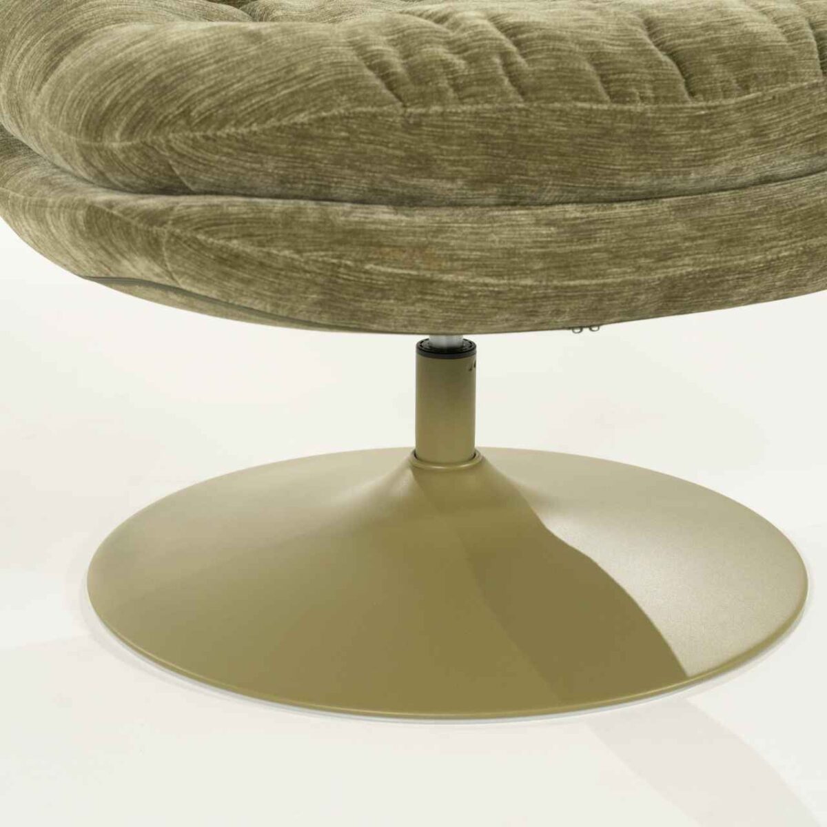 MOSA green swivel armchair - 84x74x84 cm - Image 7