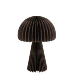 LAM πτυσσόμενο χάρτινο διακοσμητικό μανιτάρι καφέ(28X28X40CM)
