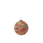 BAUB pendant with beads red gold S (10X10X10CM)