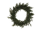 WREA wreath with green led L(60X60X5CM) - Image 2
