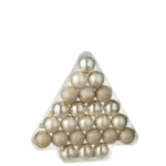 MIX SET 24TMX hanging balls beige
