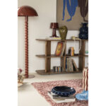 ALVO burgundy table lamp 22x22x35 cm - Image 4