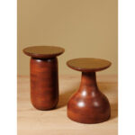 SOLENE Side table smoked glass top - Image 3