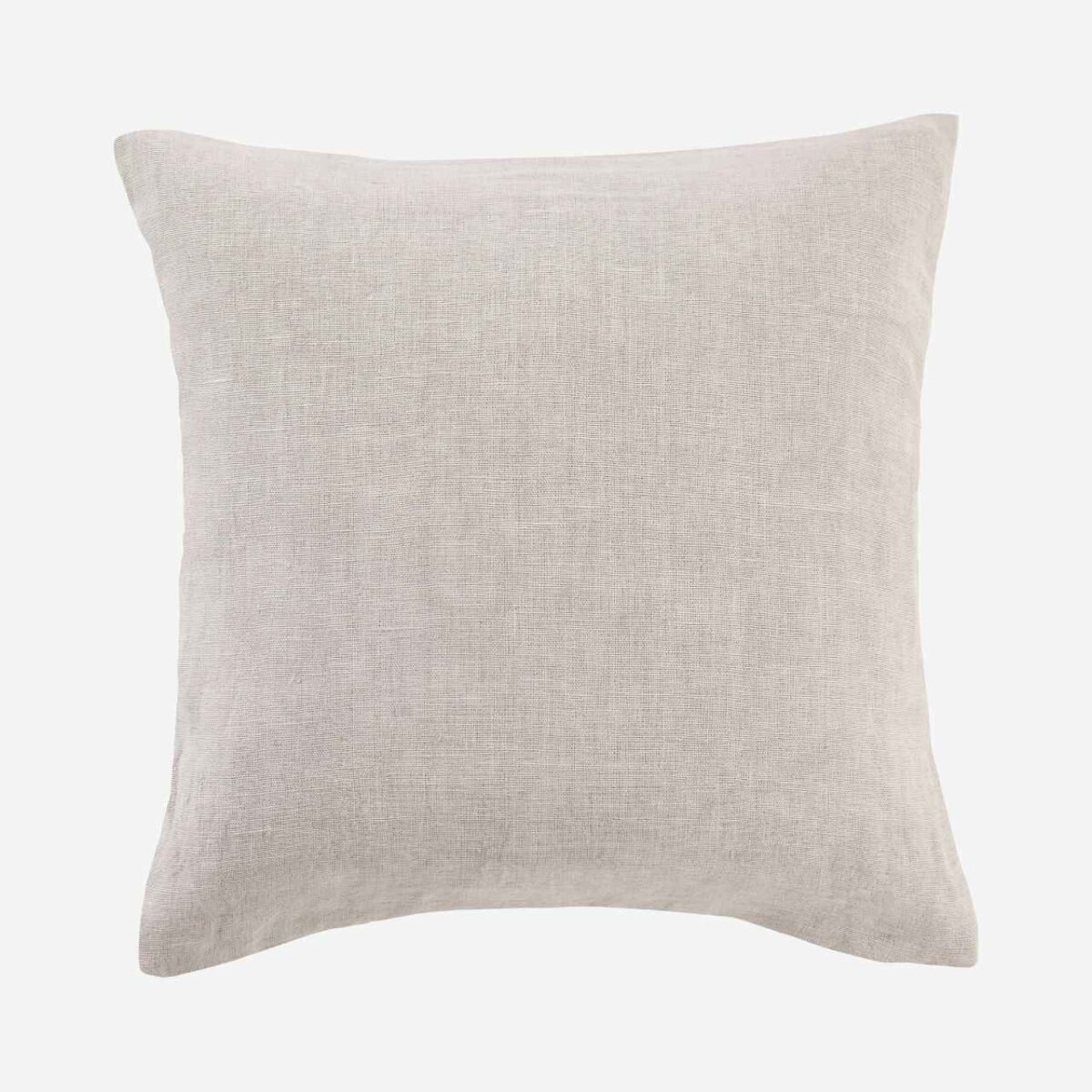 BILLIE Μαξιλάρι από λινό - 45 x 45 cm - Μπρονζέ και μπορντό - Σχεδιασμός: Floriane Jacques - Image 8