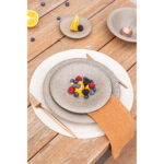 LUSO πιάτο φρούτου μπεζ - Image 2