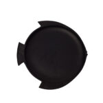 FISH L μεγάλος δισκος από αλουμίνιο μαύρος