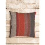 STRIPED μαξιλάρι γκρι κόκκινο 45x45 - Image 2