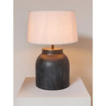 STIREE επιτραπέζιο φωτιστικό από αλουμίνιο και λινό - Image 4