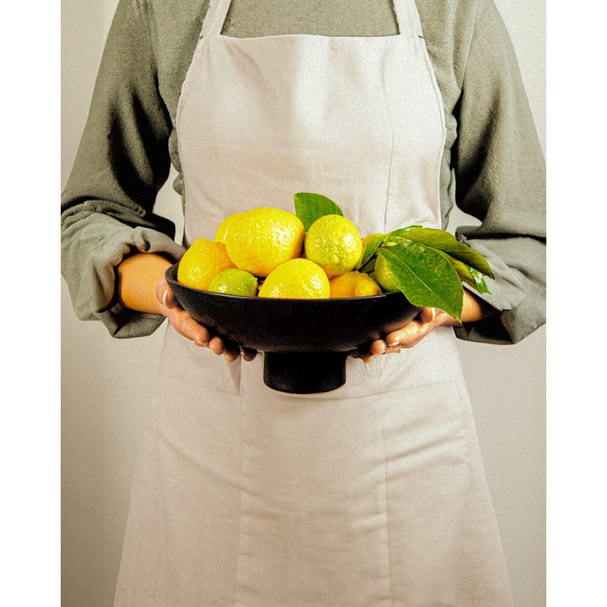 OLEIROS φρουτιέρα μαύρη large - Image 2