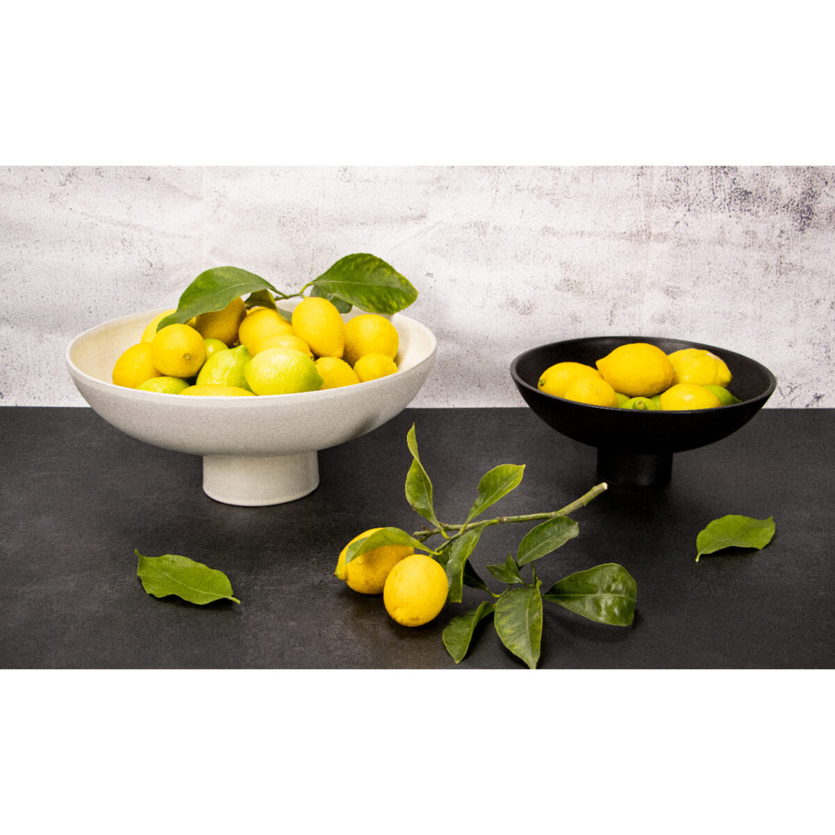 OLEIROS φρουτιέρα μαύρη large - Image 3