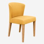 VALENTINA καρέκλα τραπεζαρίας κίτρινο