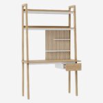 Sebastien Oak wood desk - Natural - Design: Adrien Carves - Image 4