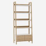 Sebastien Εταζέρα-Βιβλιοθήκη από ξύλο δρυός - Φυσικό - Σχεδιασμός: Adrien Carves - Image 3