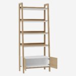 Sebastien Εταζέρα-Βιβλιοθήκη από ξύλο δρυός - Φυσικό - Σχεδιασμός: Adrien Carves - Image 4