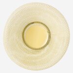 AUDE Μεταλλικό καλάθι φρούτων - 25,5 x 13 cm - Κίτρινο - Image 3