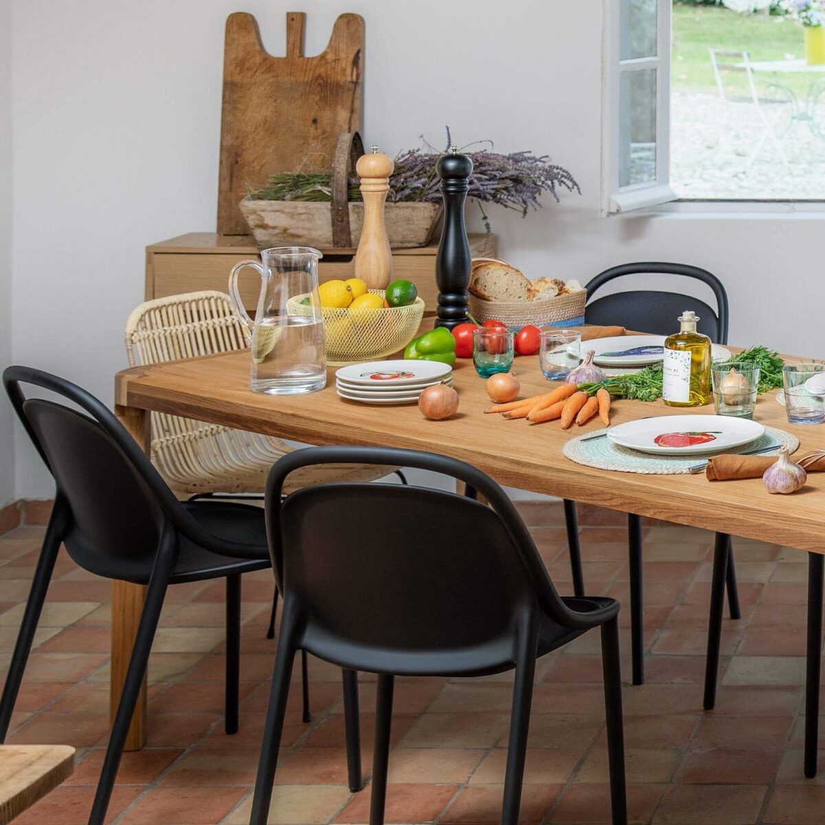 AUDE Μεταλλικό καλάθι φρούτων - 25,5 x 13 cm - Κίτρινο - Image 4