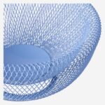 AUDE Μεταλλικό καλάθι φρούτων - 25,5 x 13 cm - Μπλε