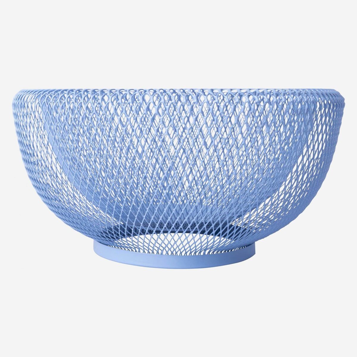 AUDE Μεταλλικό καλάθι φρούτων - 25,5 x 13 cm - Μπλε - Image 3