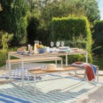 AUDE Μεταλλικό καλάθι φρούτων - 25,5 x 13 cm - Μπλε - Image 5