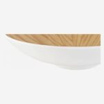 EMIKO Μπολ από μπαμπού - 45 cm - Λευκό