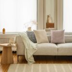 COLETTE Βαμβακερό μαξιλάρι μπεζ 45x45 - Image 3