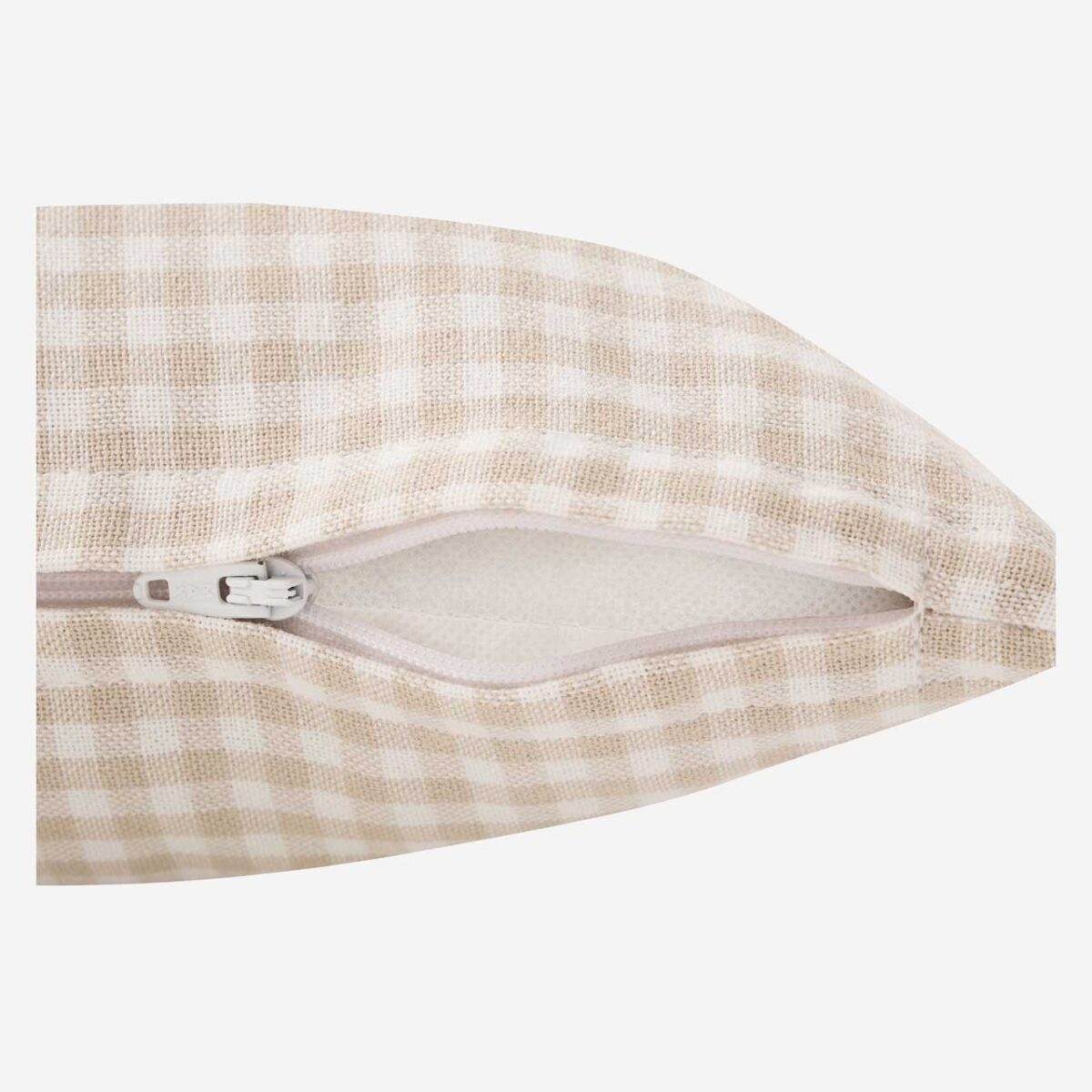 COLETTE Βαμβακερό μαξιλάρι μπεζ 45x45 - Image 4