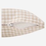 COLETTE Βαμβακερό μαξιλάρι μπεζ 45x45 - Image 4