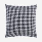 COLETTE Βαμβακερό μαξιλάρι σκούρο μπλε 45x45