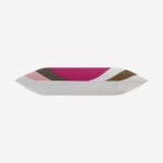 CLARISSE Αδιάβροχο και ανθεκτικό στην υπεριώδη ακτινοβολία μαξιλάρι εξωτερικού χώρου - 40 x 80 cm - Ροζ και Χάλκινο - Σχεδιασμός από την Floriane Jacques - Image 7