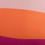 CLARISSE Αδιάβροχο και ανθεκτικό στην υπεριώδη ακτινοβολία μαξιλάρι εξωτερικού χώρου - 40 x 80 cm - Ροζ και βαθύ μπλε - Σχεδιασμός από την Floriane Jacques - Image 5