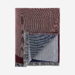 CLARISSE ριχτάρι Πολύχρωμο Ροζ & Μπορντώ 130x170