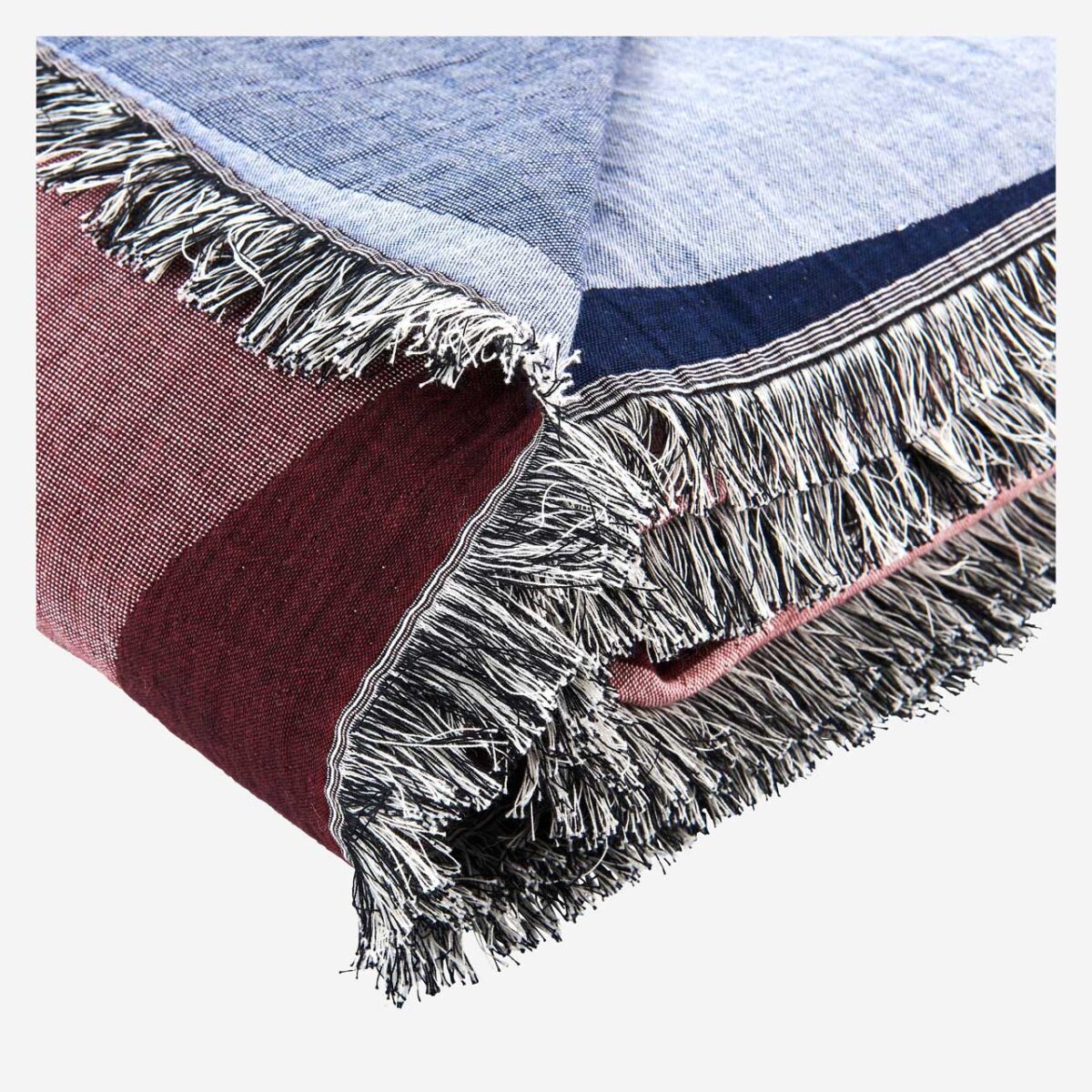 CLARISSE ριχτάρι Πολύχρωμο Ροζ & Μπορντώ 130x170 - Image 3