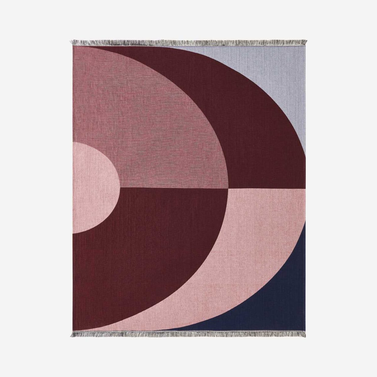 CLARISSE ριχτάρι Πολύχρωμο Ροζ & Μπορντώ 130x170 - Image 6