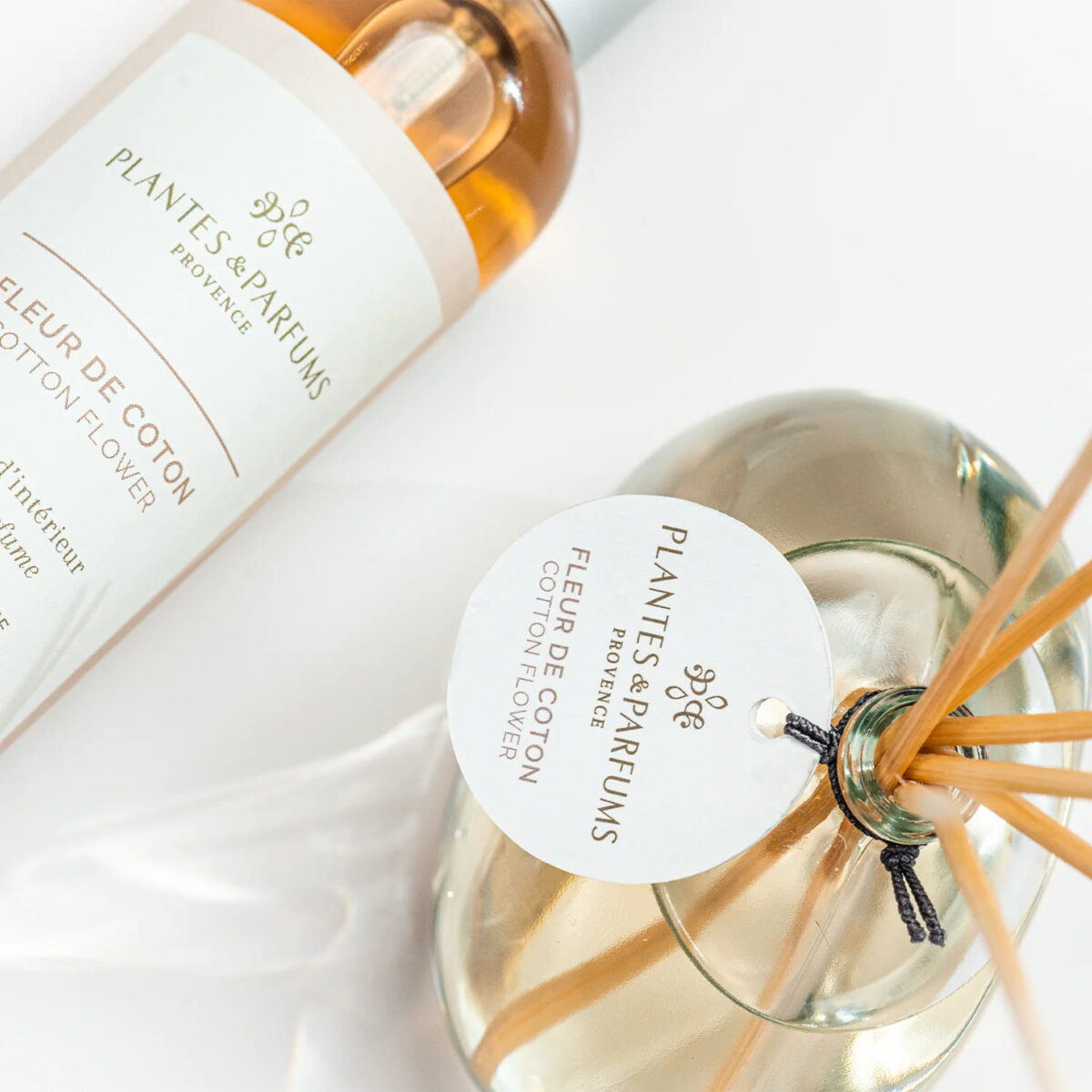 PLANTES&PARFUMS Diffuser 100 ml Fleur de Coton - Image 2