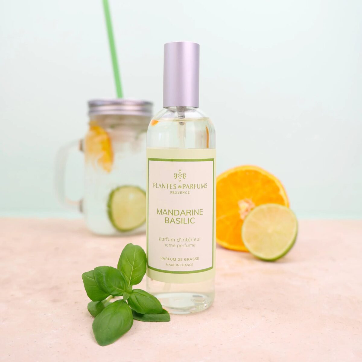 PLANTES&PARFUMS  Αρωματικό χώρου 100 ml Mandarine Basilic - Image 2