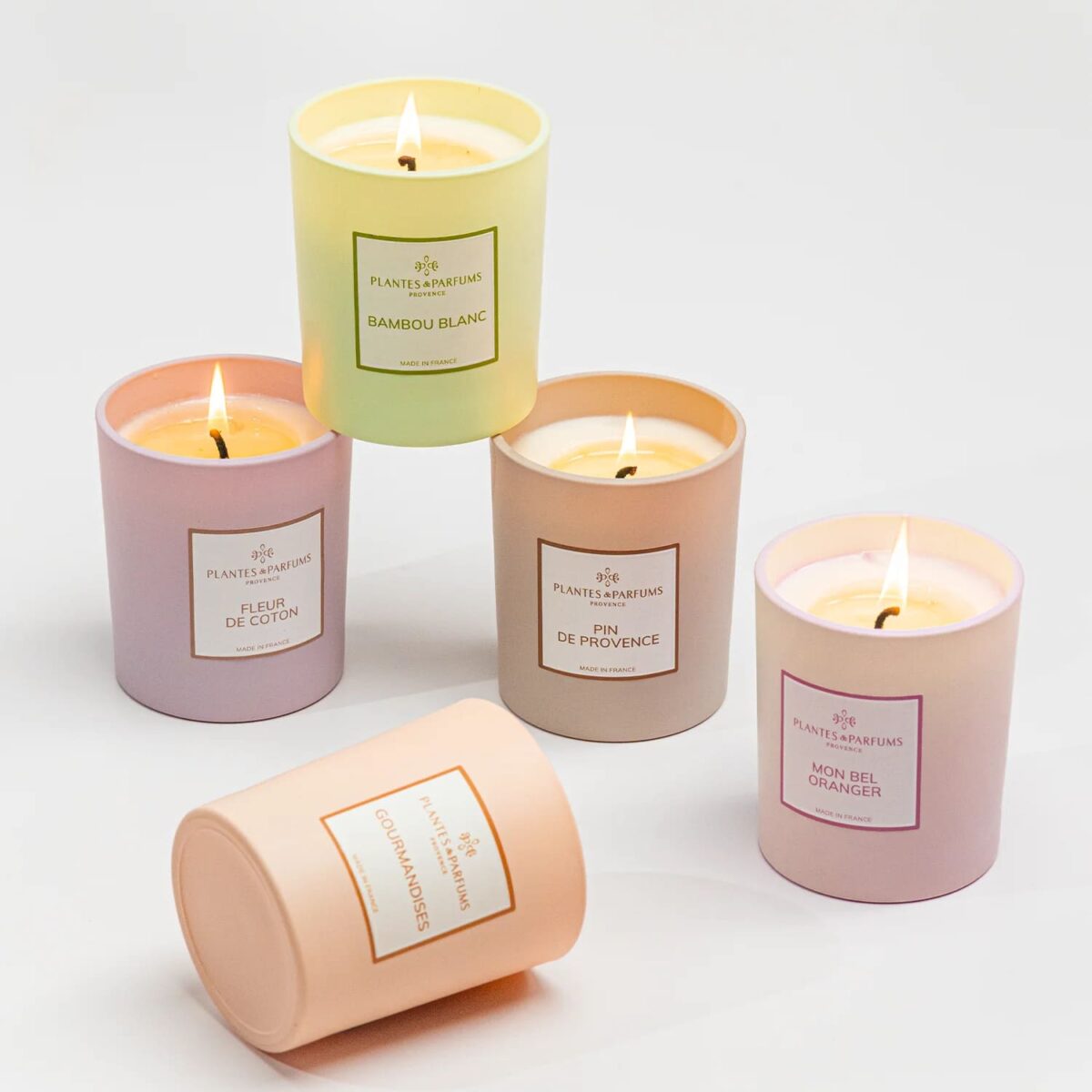 PLANTES&PARFUMS Αρωματικό φυτικό κερί 180g Vanille Gourmande - Image 2